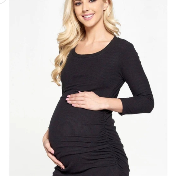 🌊MATERNITY 3/4 Sleeve Top - Picture 3 of 3